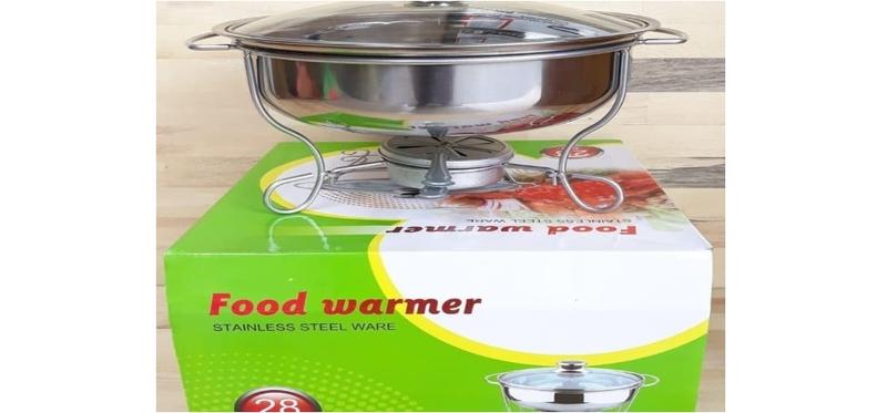 Product Introduction of FOOD WARMER/prasmanan bulat warmer stove food / Tempat prasmanan bulat / chafing dish round prasmanan bulat 28 cm 0