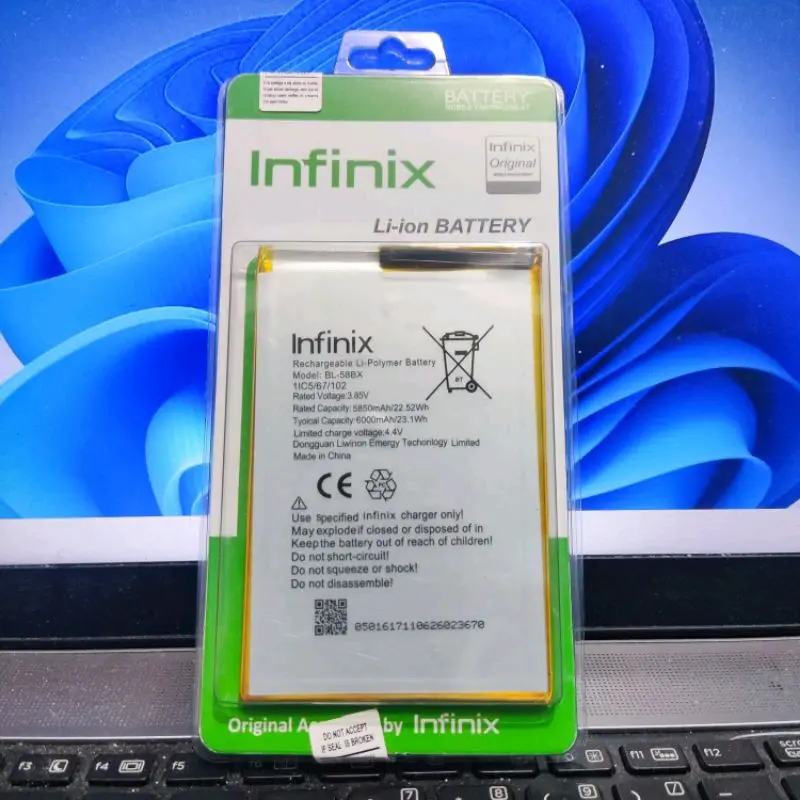 BATERAI BATRE INFINIX HOT 9 PLAY X680 - HOT 10 PLAY X688B X688C BL58BX BATTERY