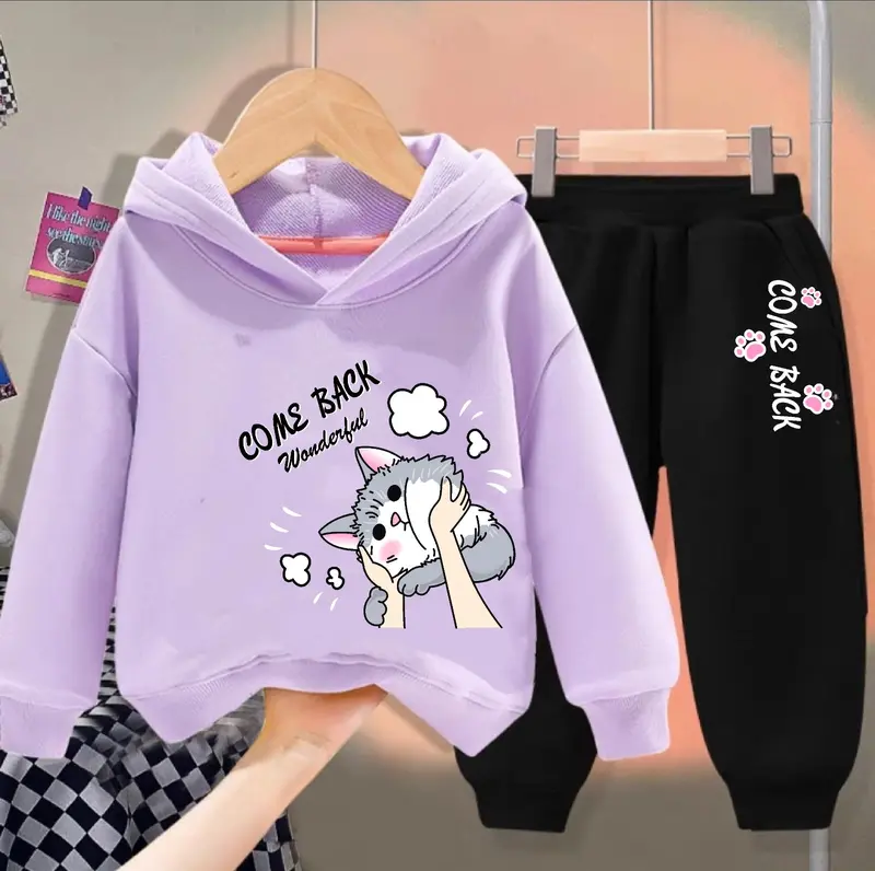 PAKAIAN ANAK ANAK 1 SET CELANA DAN SWEATER COME BACK/DTF/BISA COD 3