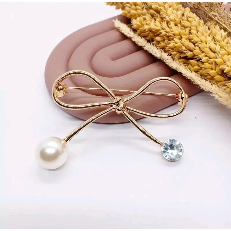 Bros pita mutiara Bros bahu accesories hijab 2