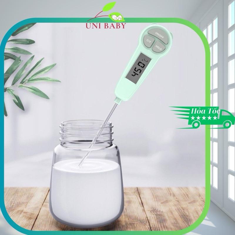 Nhiệt kế que đo sữa, nước tắm Misuta trả kết quả nhanh và chính xác, tiện lợi