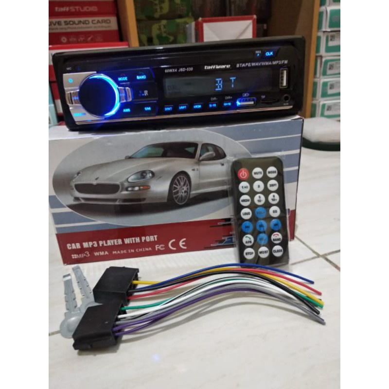 TAPE MOBIL MURAH - SINGLE DIN MOBIL - TAPE AUDIO MOBIL BLUETOOTH SINGLE DIN JSD 530 - BARANG BARU 7