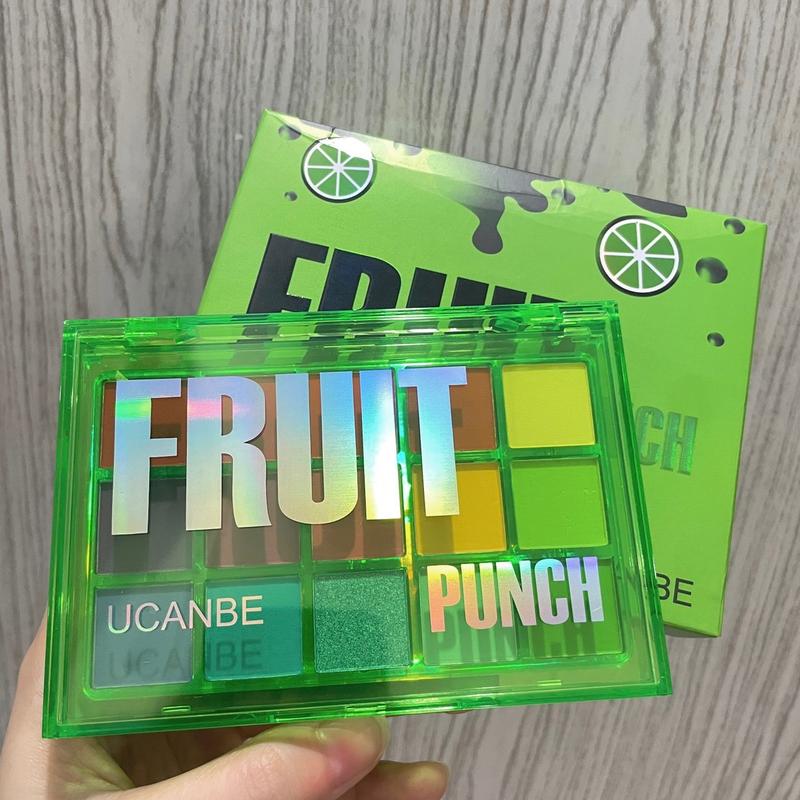 Bảng phấn mắt màu lì UCANBE vỏ xanh lá