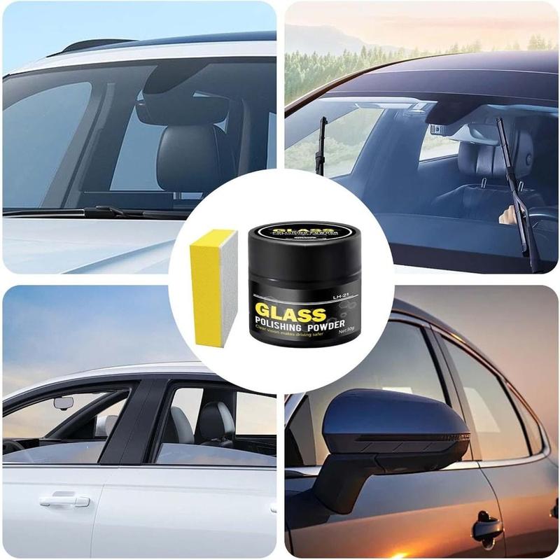 Product Introduction of Hot Glass Cleaning Glass Scratch Remover Glass Polishing Oil Film Remove Car Glass Cleaning Powder Windshield Polish Safe Glass Polishing Powder For Home Glass Shower Doors 14