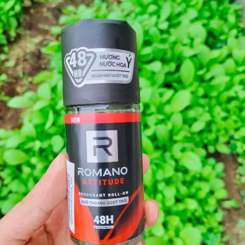 Lăn Khử Mùi ROMANO Hương Nước Hoa 50ml 7