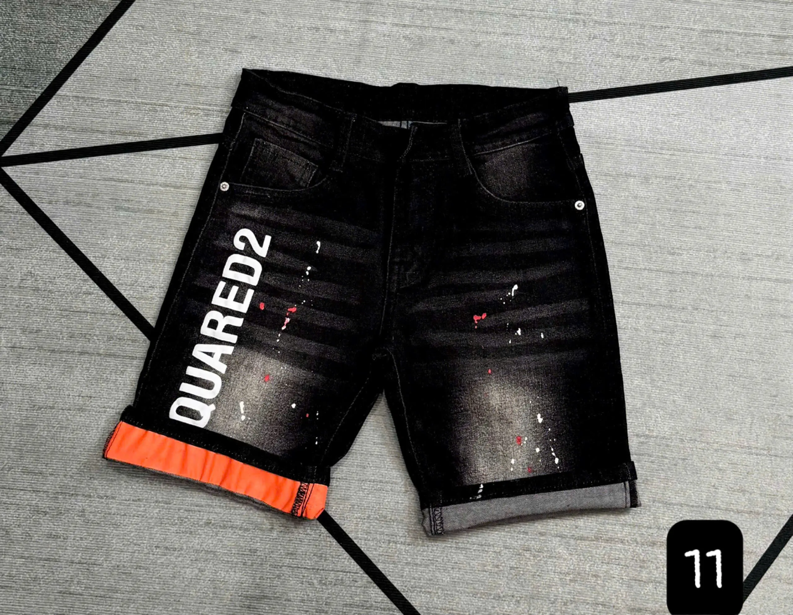 Quần short jean nam Đêe quyy chất jean dày dặn co dãn,phối họa tiết mẫu mới cao cấp