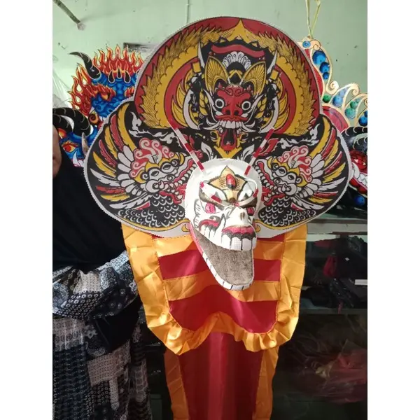 NEW PROMO barongan caplokan spon anak anak | barongan spons.caplokan.caplokan anak.caplokan spons | bisa cod barongan spon caplokan kain | bisa cod Barongan spon jamang besar caplokan jumbo barongan devil | Barongan spon devil anak/caplokan jumbo 3