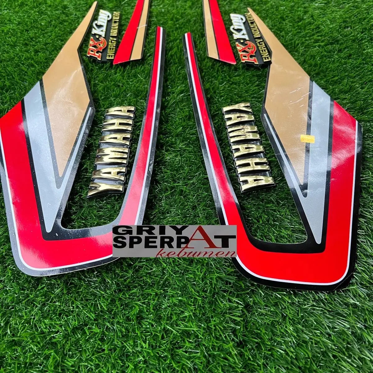 lis striping rx king 1992 lengkap emblem