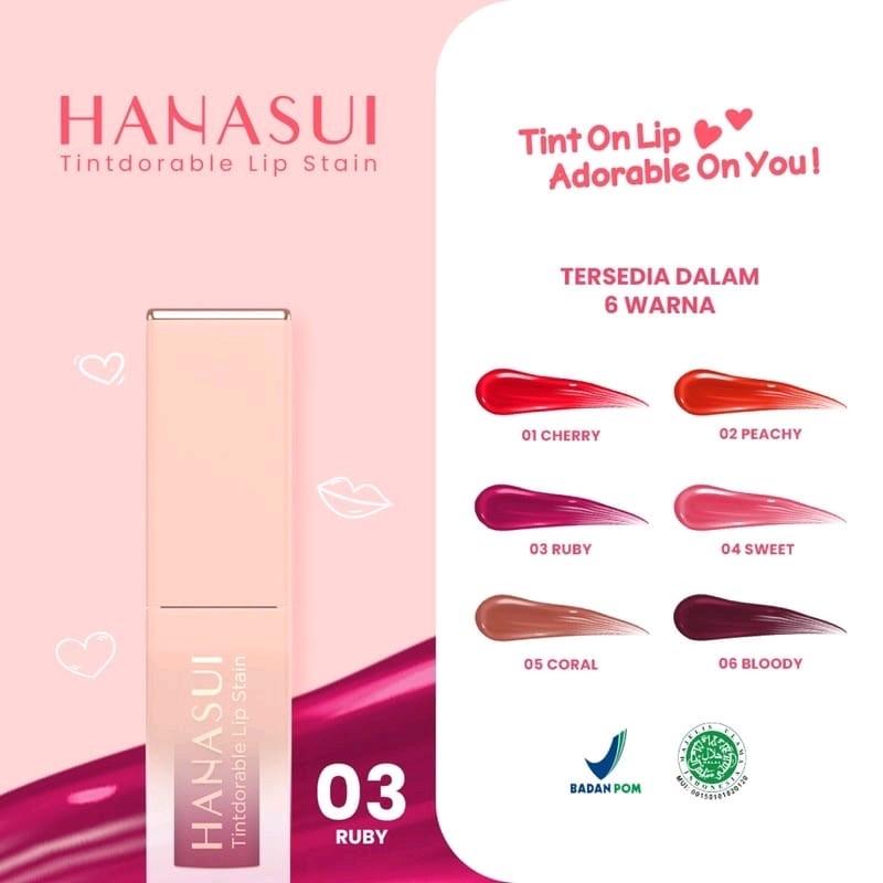HANASUI  TINTDORABLE LIP STAINT 4