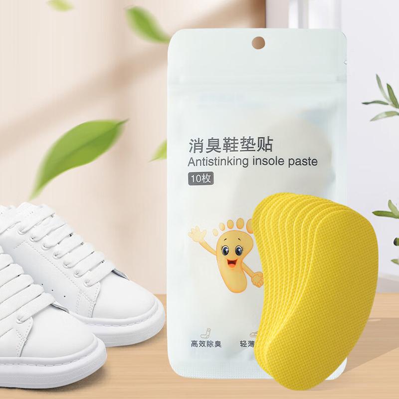 Fragrant Lemon Ankle Sock Deodorant Plaster Foot Sweat Deodorant Insole ...