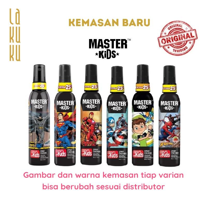 Lakuku - Master Kids Cologne Spray Super Hero Parfum Anak aroma Buah 1
