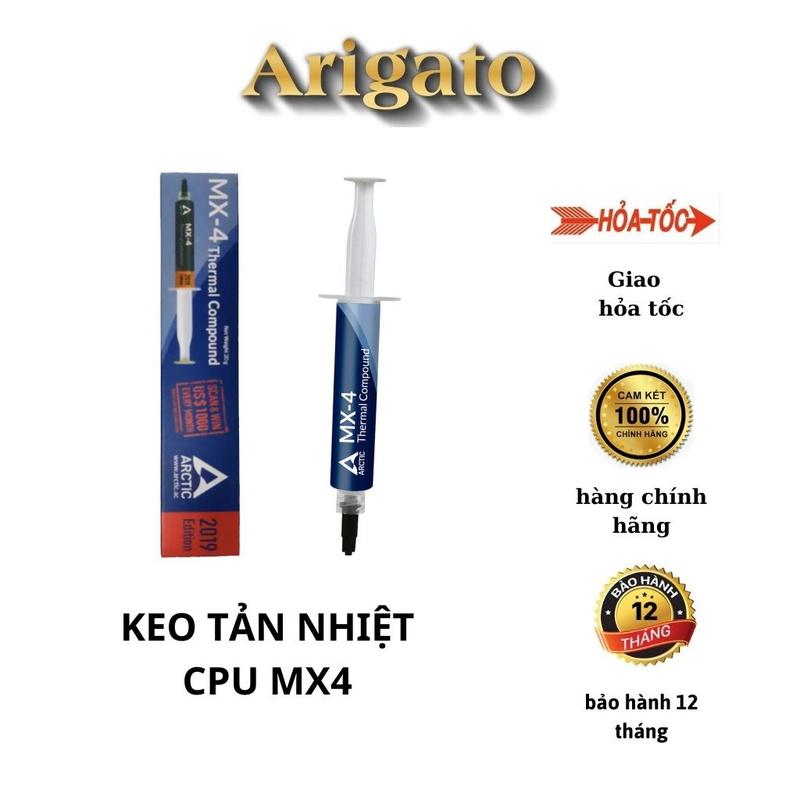 [HÀNG NHẬP KHẨU] Keo Tản Nhiệt Dạng Ống Arctic MX4 Làm Mát Cpu, Xi Lanh To Xám, keo mx-4, Hiệu Năng Tốt Trong Tầm Giá