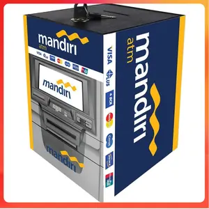 Celengan ATM Ukuran Besar 15x20 CmKarakter Mesin Atm Terbaru Unik Ada Kunci Tabungan Anak Viral Mini celengan  anti rayap berkualitas tinggi