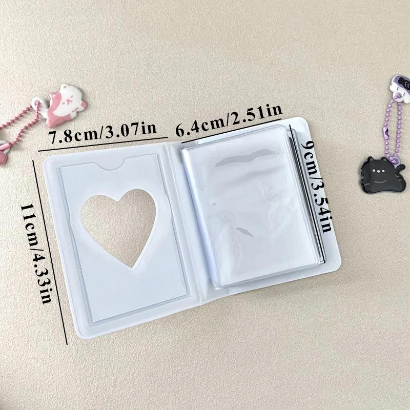Product Introduction of Đóng Gáy Thẻ Kpop, 36 Thẻ, Sách Danh Thiếp, Giá Đỡ Ảnh Thẻ, Album Ảnh Gấu Dễ Thương, Hình Ảnh khoét Trái Tim 3 Inch, Hộp Đựng Ảnh 34