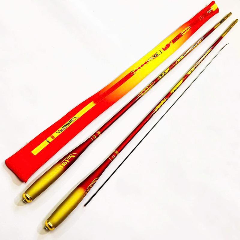 Cần Câu Tay Hỏa Kỳ Lân 4H, Cần Câu Đơn Câu Đài Tặng Kèm Ngọn Phụ Đi Câu Fishing Bắt Cá