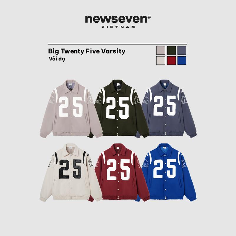 Áo Varsity Trần Bông NEWSEVEN Big Twenty Five AK.418