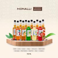 Gambar Monalli Syrup All Variant - 750 mL Gourmet Syrup Premium_Sirup Cafe & Coffee Premium_Sirup Mocktail dari Larisindo Jaya Kota Makassar 1 Tokopedia