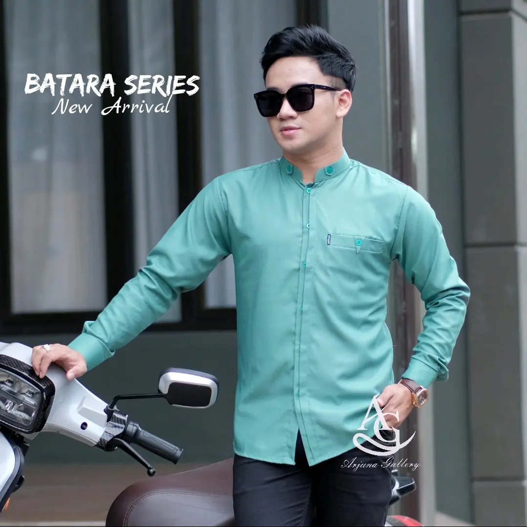 KEMKO PRIA DEWASA|BAJU KOKO POLOS TERBARU BATARA SERIES