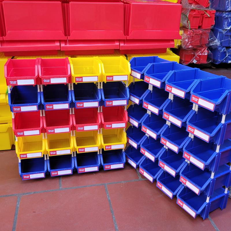 Combo 20 khay nhựa đựng linh kiện loại bé A5 (dài 19cm* ngang 13 cm* cao 9 cm ) kèm chân nối đựng bulong ốc vít cho tiệm kim khí , cửa hàng sửa xe !