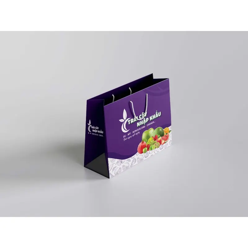 Túi Giấy Đựng Hoa Quả, Đựng Trái Cây Nhập Khẩu, Đủ Màu, Đủ Size 1kg 2kg 3kg 4kg 5kg 6