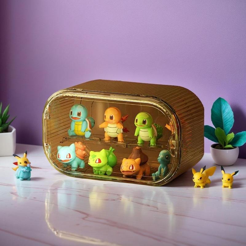 Product Introduction of 1pcs Blind Box Storage Display Rack Transparent Acrylic Display Box Model Storage Box Flexible And Adjustable 22