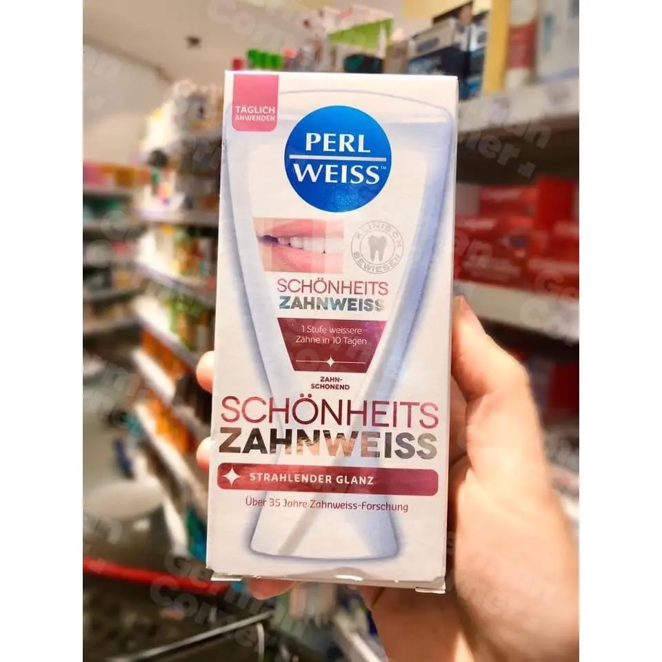 Kem đánh răng làm trắng răng Perl Weiss một cấp độ tuýp 50ml