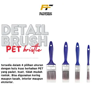 Kuas Detailing Premium PET Bristle - sikat pembersih interior eksterior dashboard AC vent emblem