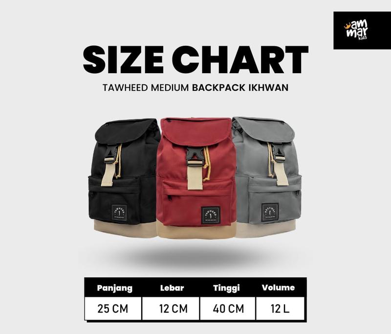 Product Introduction of Backpack Tawheed Ikhwan by Ammarkids Tas Sekolah Anak Tas Gendong Tas Murah READY STOK SIAP KIRIM 0