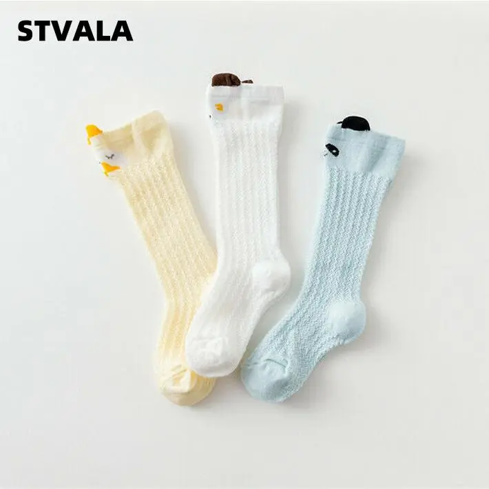 Baby Over Knee Stockings, Cartoon Cute Animals Patterns  Tube Ruffled Soft Socks