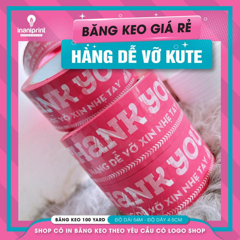 Băng Keo Hàng Dễ Vỡ, Băng Keo Đóng Hàng 1 Cuộn 3