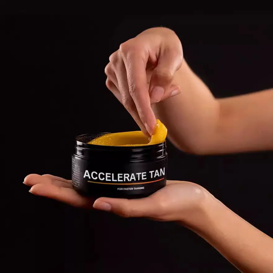 Foreign Trade Exclusive for Tanning Balm Sun Tanning Cream Skin Color Naturally Gradually Tanned More than Moisturizing and Nourishing Styles 100G