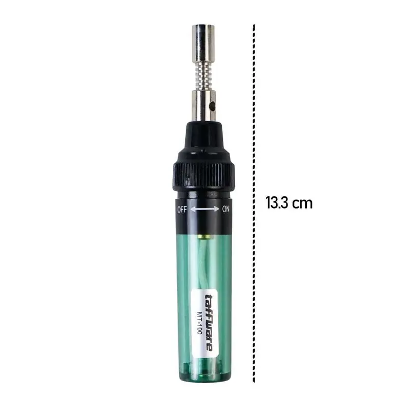 Taffware Solder Gas Butane Portable Iron Pen - MT-100 6