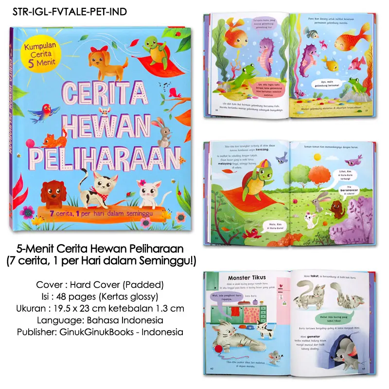 Cerita Pengantar Tidur, Cerita Hewan Peliharaan, Cerita Hewan Peternakan 2