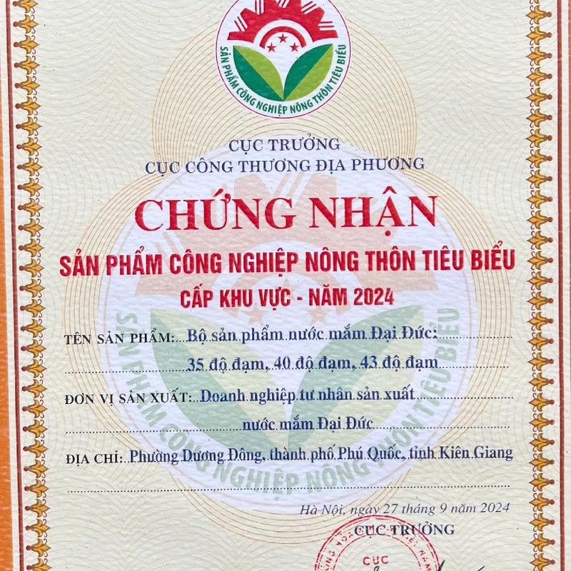 Nước mắm cốt 43° đạm 6 chai thủy tinh tổng 300ml , nguyên chất,dùng để chấm ăn sống, không có chất bảo quản, Nước Sốt Chua Cay , 8