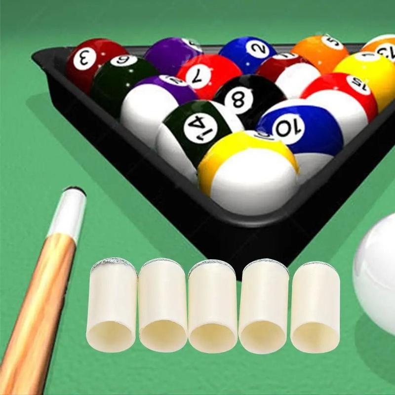 Product Introduction of 10Pcs/pack Durable Slip-on Billiards Cue Tips 9/10/11/12/13mm Snooker Accessories Tip Protector Plastic Replacement Cover Pool Cue Stick Snooker 20