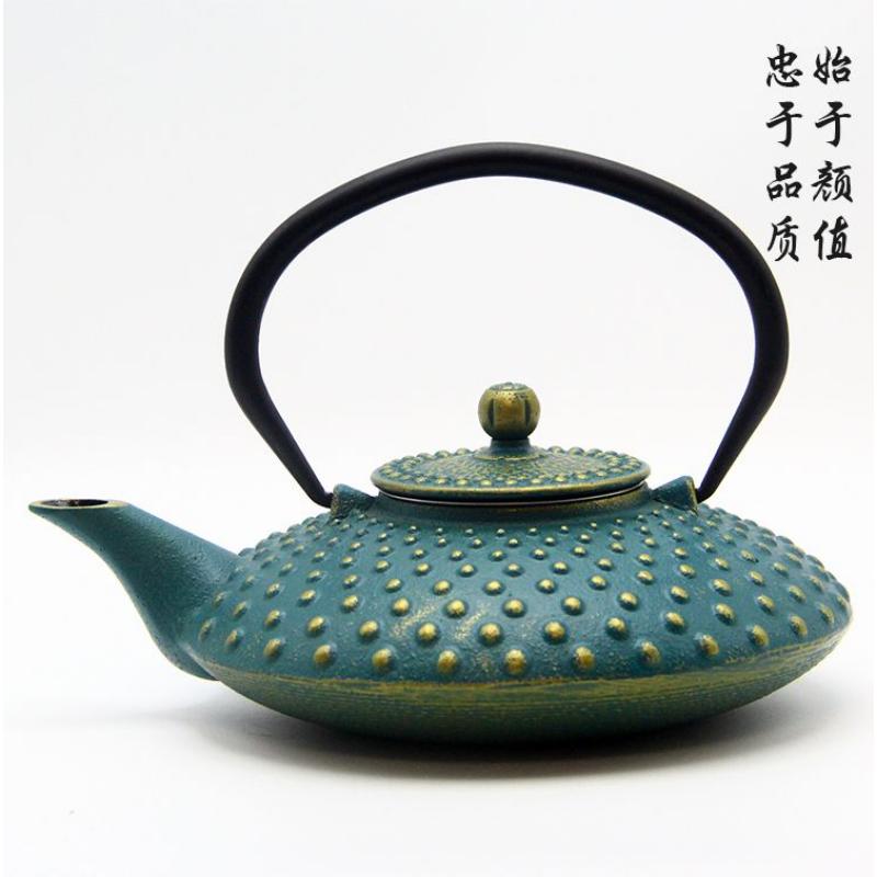 Product Introduction of Nordic Style Colored Boiled Water And Boiled Tea Brewed Teapot Cast Iron Kettle Decoration Living Room Home Handmade Creative Tea Set Decoration 20
