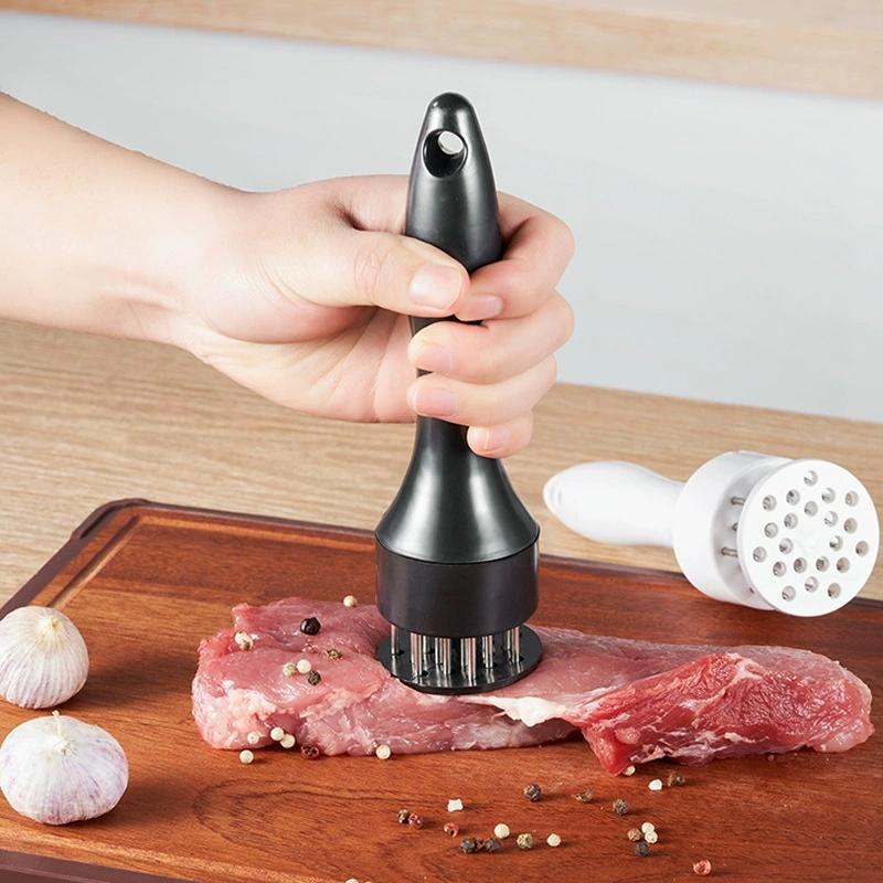 Product Introduction of Stainless Steel Meat Tenderizer, Manual Meat Hammer with Handle, Kitchen Meat & Poultry Utensils for Home Dining Room Barbecue 0