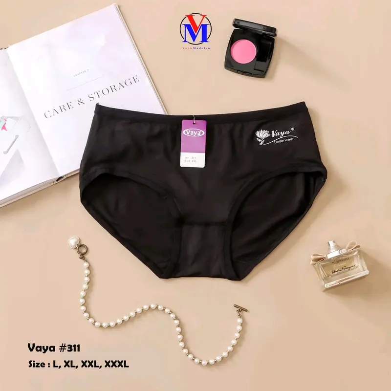 ISI 3 PC 6 PC 12 PC CELANA DALAM MERK VAYA 311/ bahan adem dan berkualitas premium Katun Art Lembut Soft 7