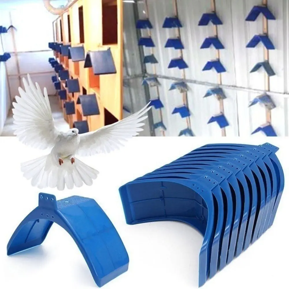 40 Pcs Pigeon Stands Dove Rest Stand Plastic Pigeon Rack Bird Stand Holder Pl