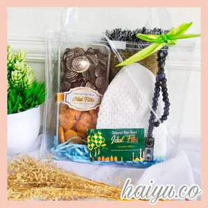 Gift Bags Set Alat Sholat 2 Cookies Kado Bingkisan Tas Transparant By Haiyu Muslim Sajadah