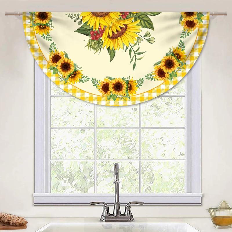 Product Introduction of 1pc Polyester Waterproof Sunflower Oil Painting Round Tablecloth With Mesh Border Table Cover Bohemian Tapestry Suitable For Decorative Or Functional Use In Any Indoor Or Outdoor Dining Occasion 14