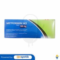 Gambar METFORMIN HCL HEXPHARM 500 MG BOX 200 TABLET dari Apotek Apollo Surabaya by GoA Kota Surabaya 3 Tokopedia