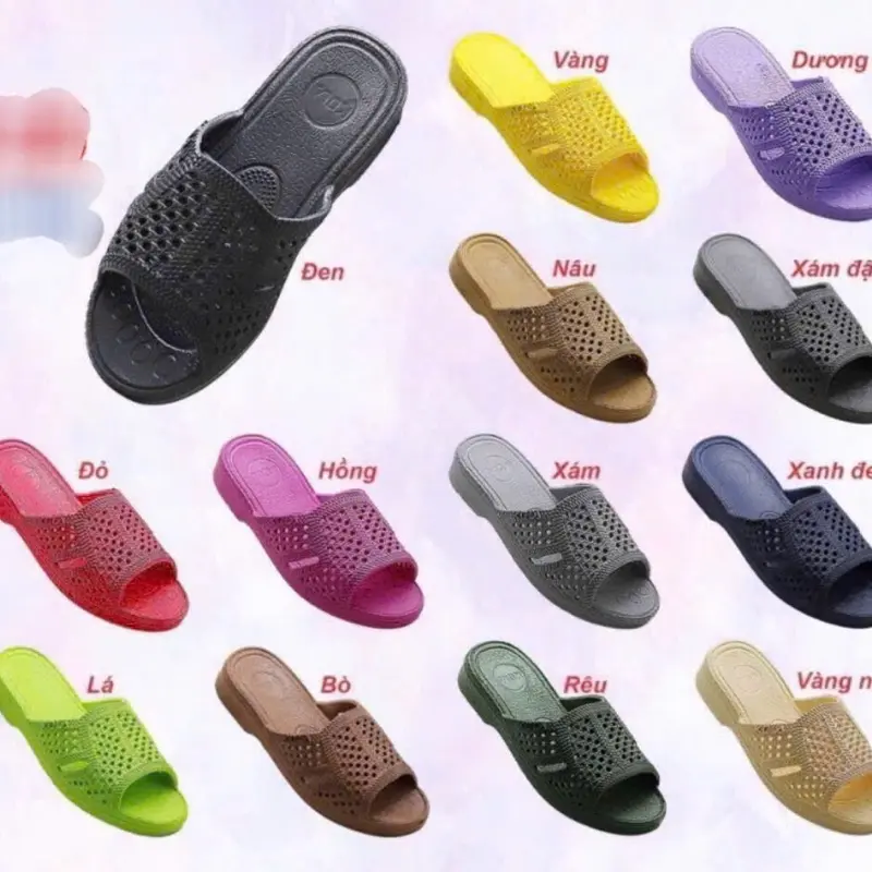 Dép tổ ong nam nhẹ đúc bằng eva Nguyên khối bền êm( dép form to nên lấy giảm 2 size)