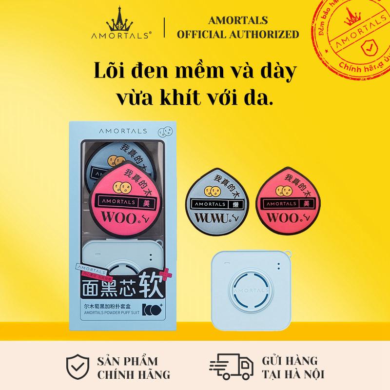 Bông mút AMORTALS đen nâng cấp mới đánh Kem nền siêu mềm không ăn Kem nền dạng lỏng giúp đánh kem nền phấn phủ phấn nước dạng lỏng Trang điểm đặc biệt dành cho trang điểm với chất liệu đặc biệt dành cho nữ giao hàng nhanh chóng tận nơi Cosmetic Mỹ Phẩm