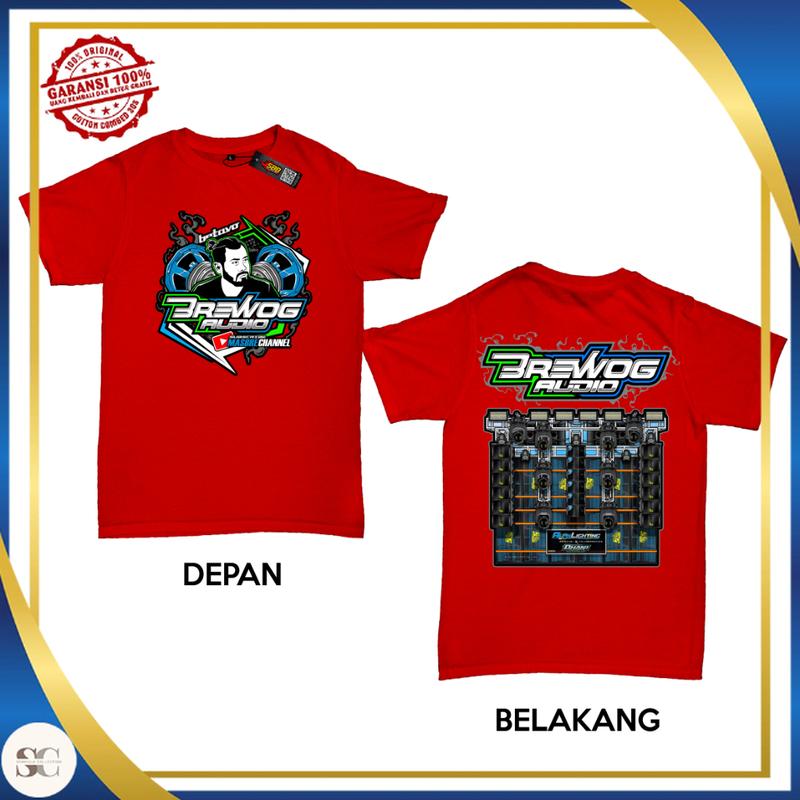 [SC] | Baju Kaos Anak Sound System Brewog Audio Sound Horeg Team Sotok 1-10 Tahun Laki-laki Full Logo | Cotton Combed 30s 6