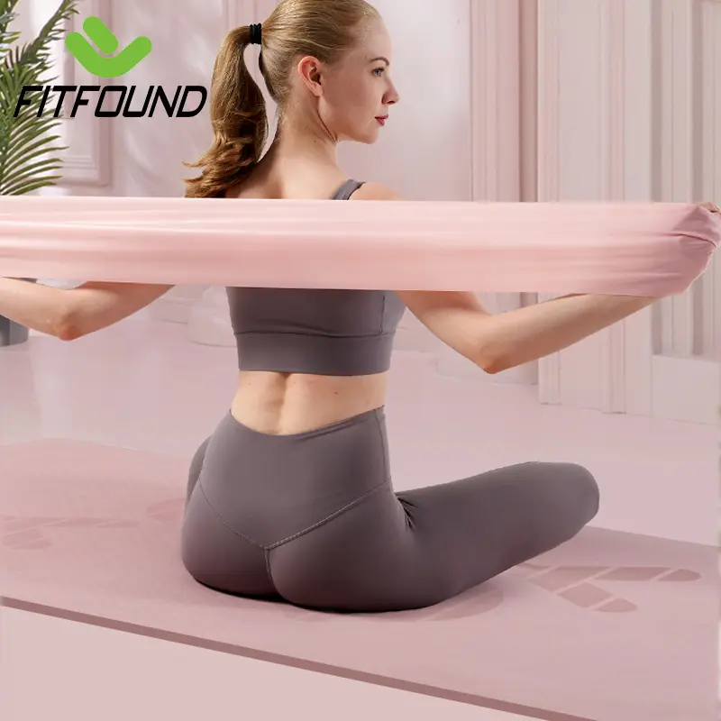 Thera Band- Dây Cao Su Kháng Lực Bản Thun  Đàn Hồi  Tập Gym Yoga Pilates Thể Lực Dài 1.5M-2M 3