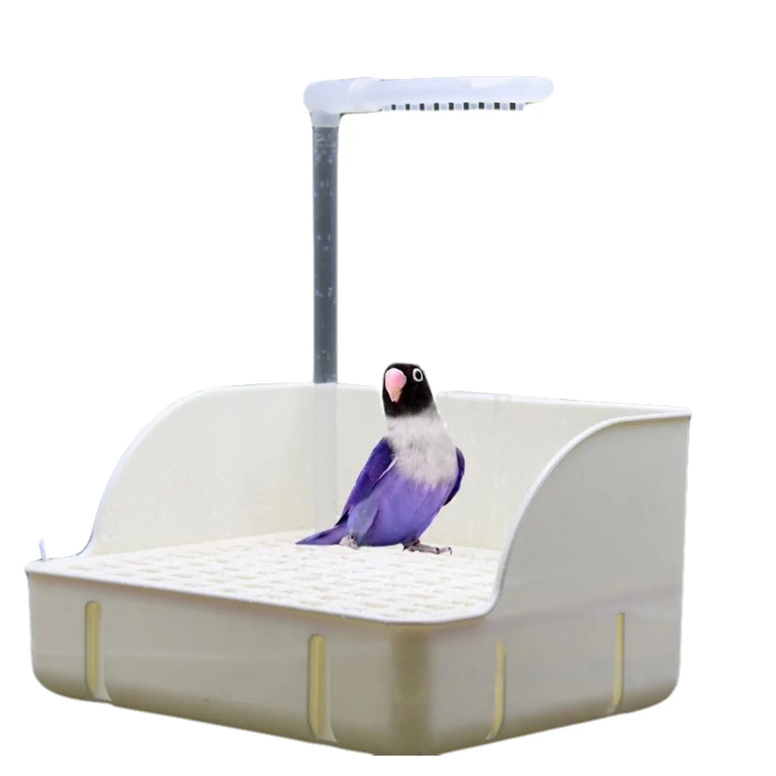 Hygienic Circulating Water Basin For Birds Clean And Easy Bird Bathing Tiger Skin Peony Xuan Feng