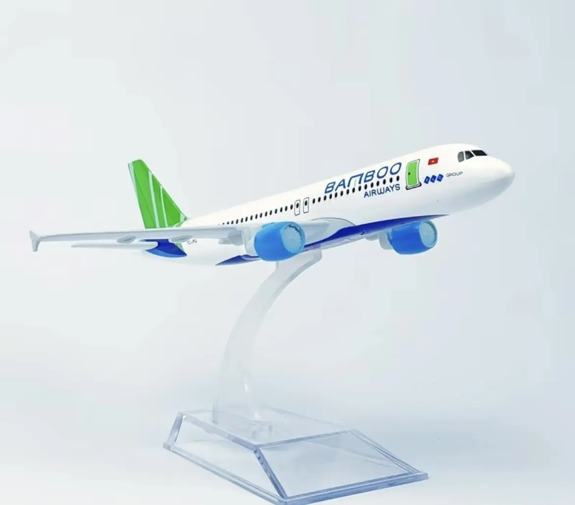 Mô hình máy bay kim loại size 16cm Toy Đồ Chơi