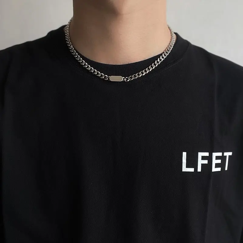 Kalung untuk Lelaki dan Wanita, Gaya Uniseks, Fesyen, Sejuk, Reka Bentuk Mudah