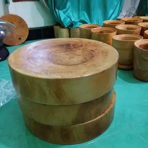 Talenan Kayu Bulat Diameter 20cm-25cm - Daging, Sayuran, Buah-Buahan, Amanah dan Terpercaya - Kitchenware